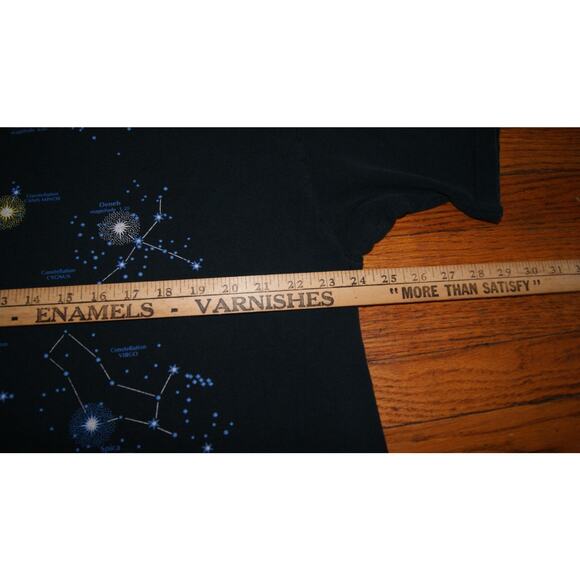 Vintage Superstars Shirt Mens 2XL Constellation Liberty Graphics 90s AOP 2 Sided - Picture 8 of 11